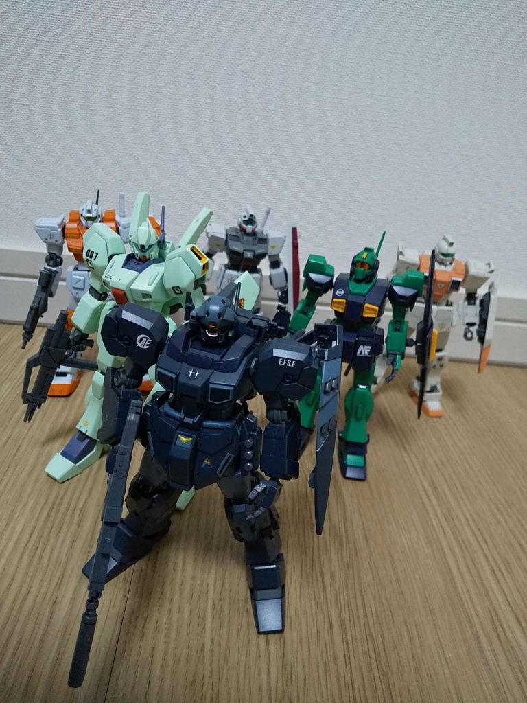 ジム系集合。ネモと寒ジムはちゃんと弱そうな顔してますね。