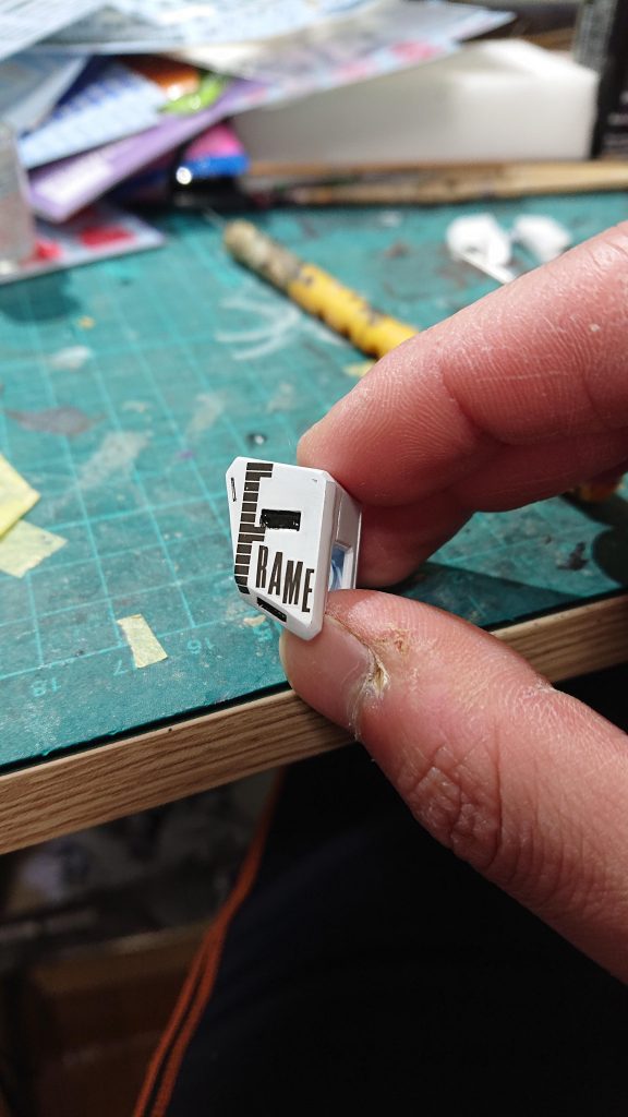 デカール頑張った！