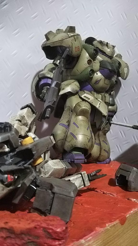 1/100グシオン　グレイズを倒す–5枚目/制作者：ブルックコバヤン