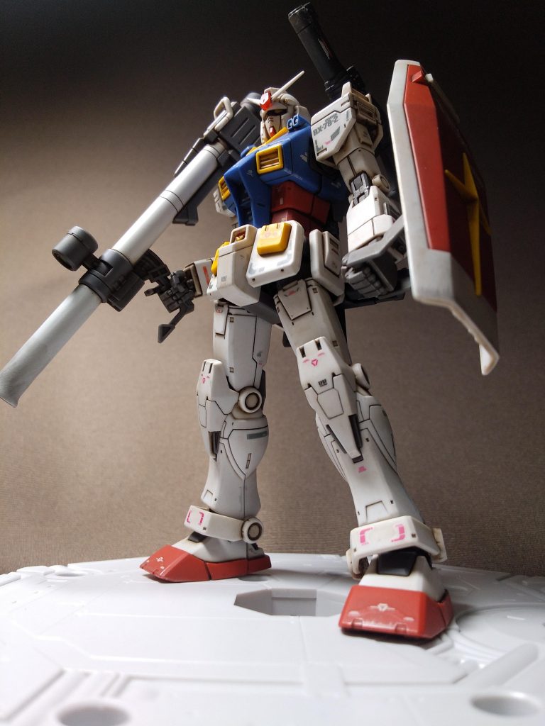 お気に入りのアングルです。あんまり触りたくないのでポーズは立ちしかないです。