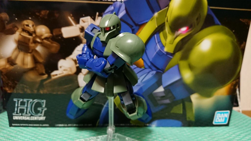 モノアイはアイズピンクを使いましたH・アイズIです。中身はガンマカのメッキシルバーで塗装