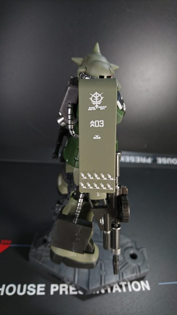 サラミスを10隻撃墜!シャアザクのデカール流用にて艦船の撃墜マーク?を見つけ余り使わないので全部貼ってみました。エース級どころかビグザムもビックリの撃墜数です。御覧頂きありがとうございました。