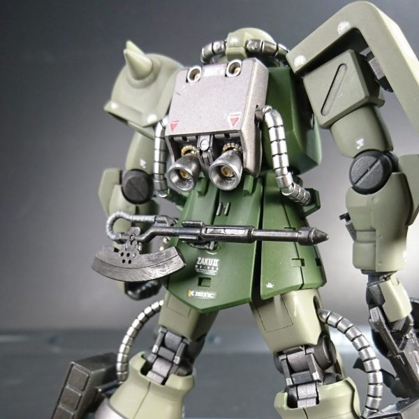 Amazon | HGUC 1/144 MS-06F-2 ザクII F2型 ジオン軍仕様 (機動
