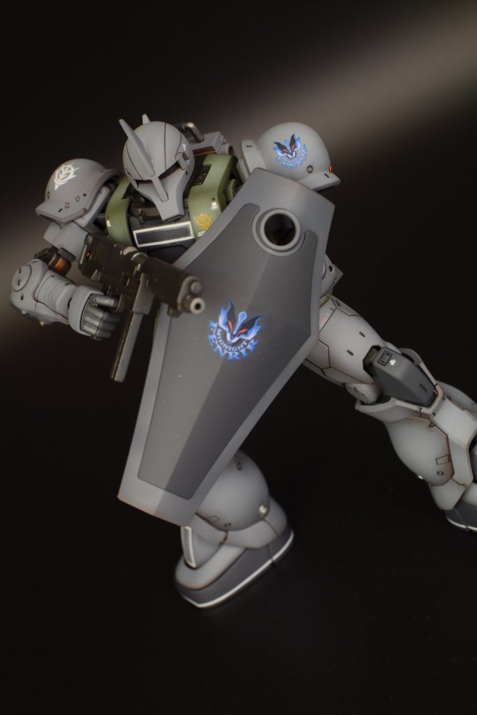 ゲラートザクといえばラケーテン・バズのイメージが強いですが、キットに含まれているドム・トローペンが手に入らず諦めました…。(ドム系列の品薄はいつ解消されるのでしょう!?😂)よってMMP80マシンガン、グフのシールド、ヒートサーベルを拝借。ご覧頂きありがとうございました。次は過去のストックでなく、新作を載せられるようにしなければ🔥