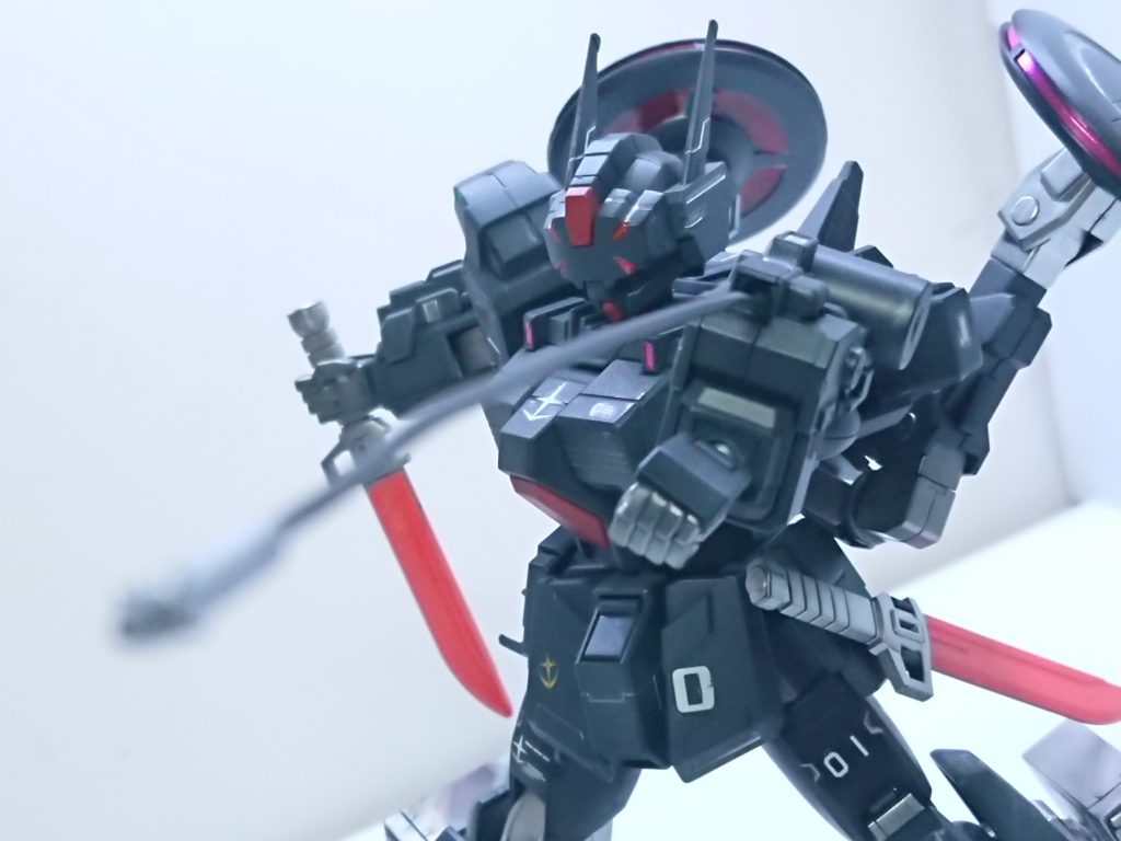 ショットアンカーライン素材見直しと出力向上により若干の強化がなされている。コロニー・ギムナシオンⅡから提供された実戦データを反映したことで強化がなされた。