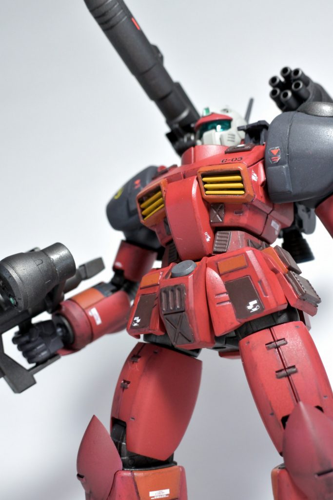 スジ彫りや板も追加、強化仕様だよって雰囲気出てるでしょうか?