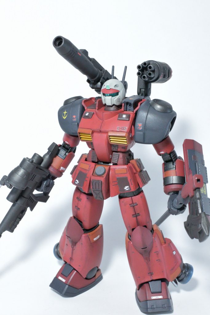 こんにちは今回は「GBNで私が使うガンキャノンはこれだ!」をテーマに製作しました。もう好き勝手に盛りまくりです!