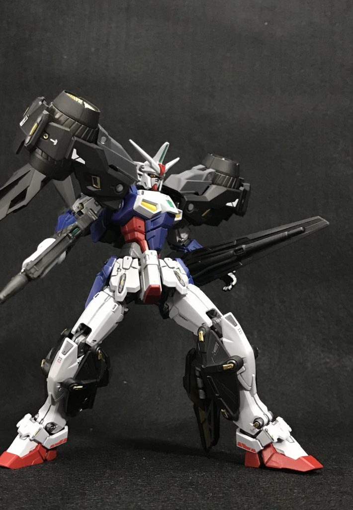 原作でこうゆう使い方してるのか分かりませんが、V.S.B.Rっぽく腰から覗かせて✨