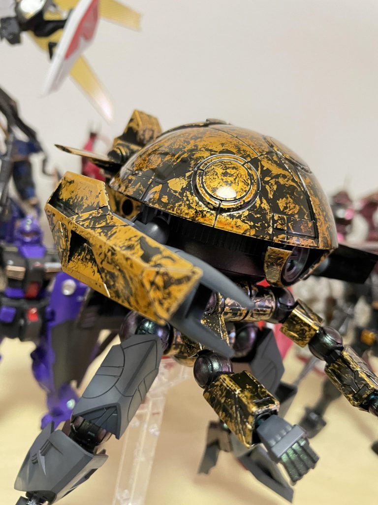 頭だけしっかり磨いて光沢塗装しましたが、その他は適当です🙇‍♂️💦