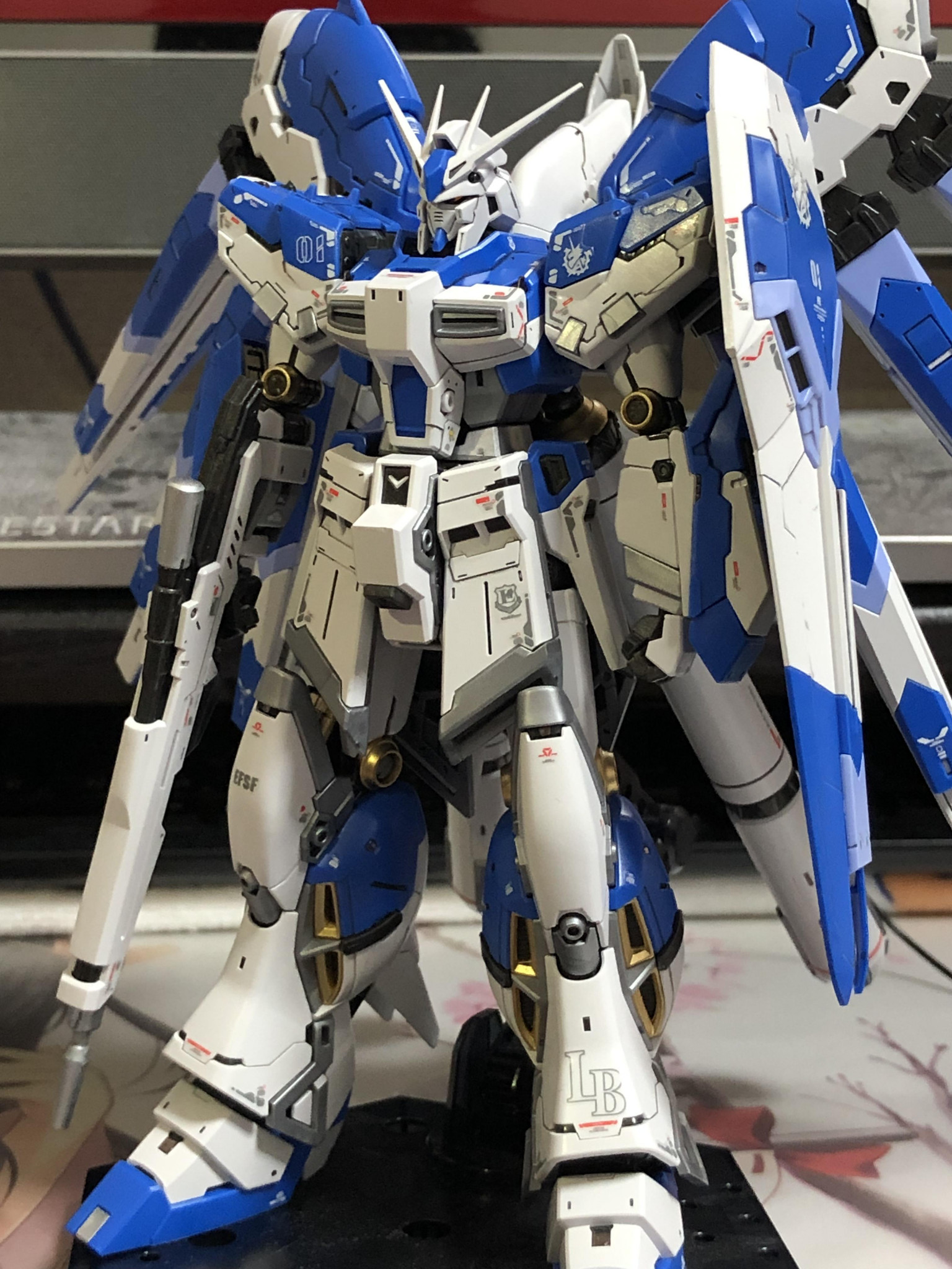 RG Hi-νガンダム｜シュンさんのガンプラ作品｜GUNSTA（ガンスタ）