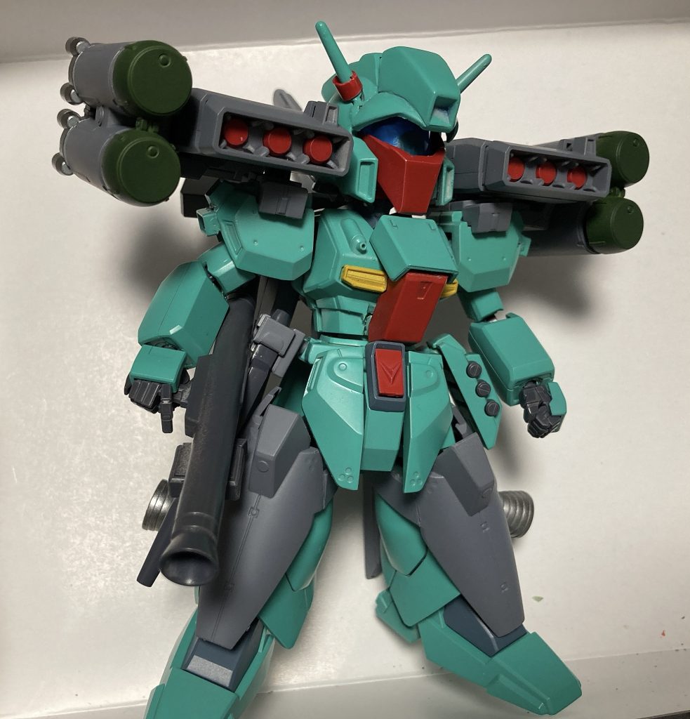 基本塗装を終えたところ