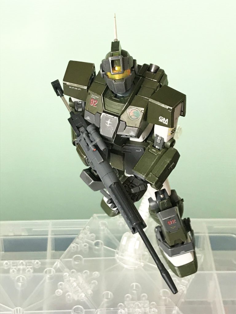 旧キットのパッケージアート風に。