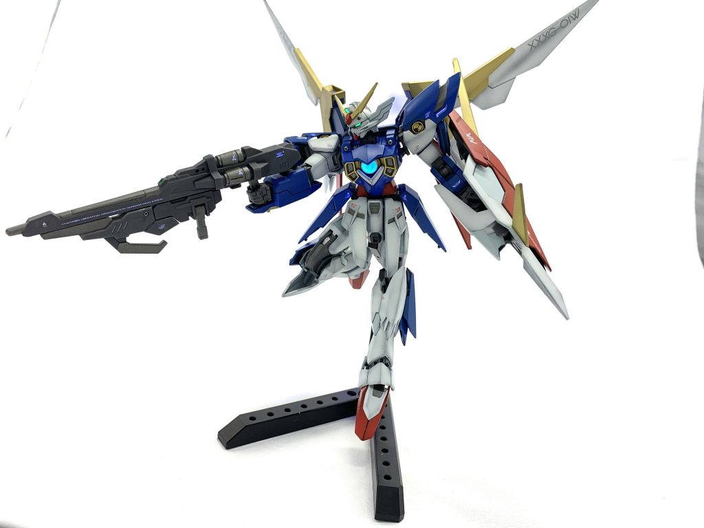 バスターライフルカスタムを構える(UVあり)