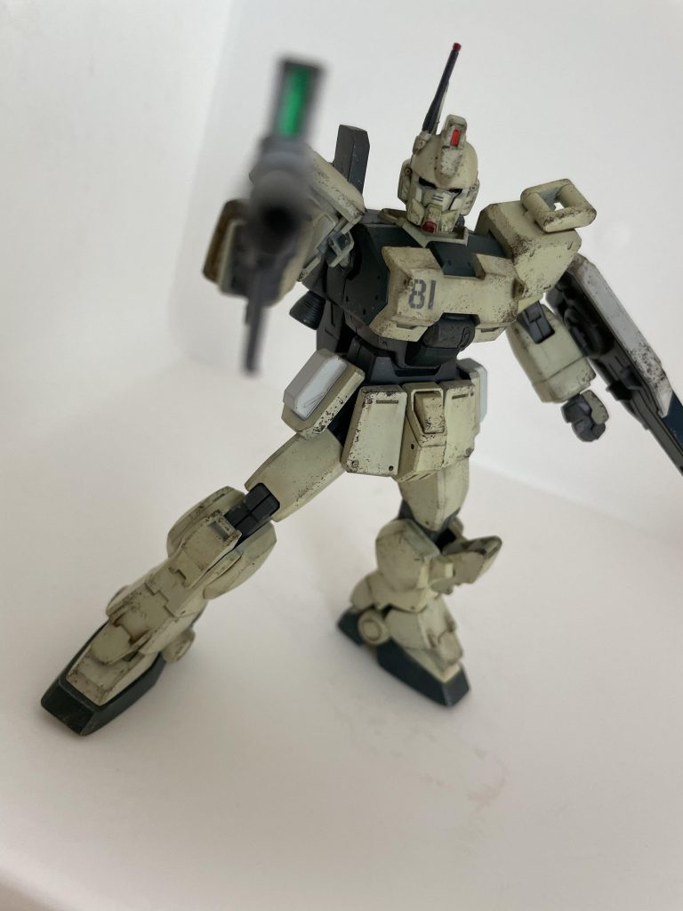 HGUC Ez8 全塗装、汚し仕上げ–3枚目/制作者：NbHaruto