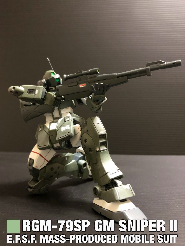 RGM-79SP ジム・スナイパーII｜あかい水棲生物さんのガンプラ作品 