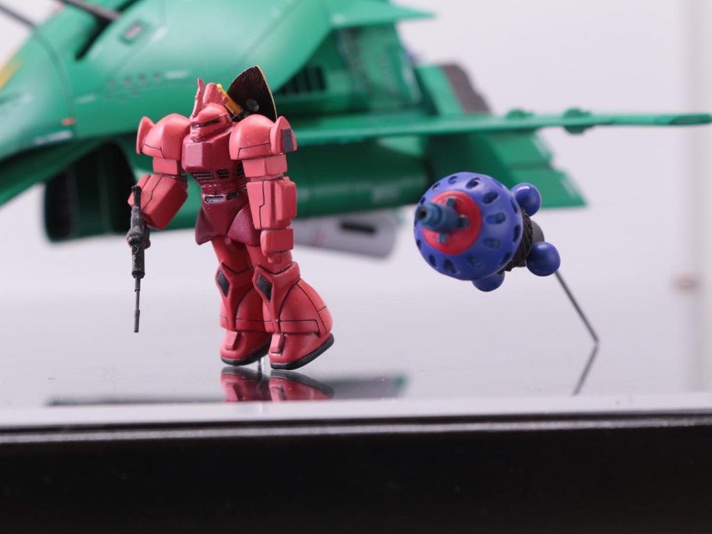 ゲルググはディテールを追加しました。大きいビットはスクラッチして作りました。