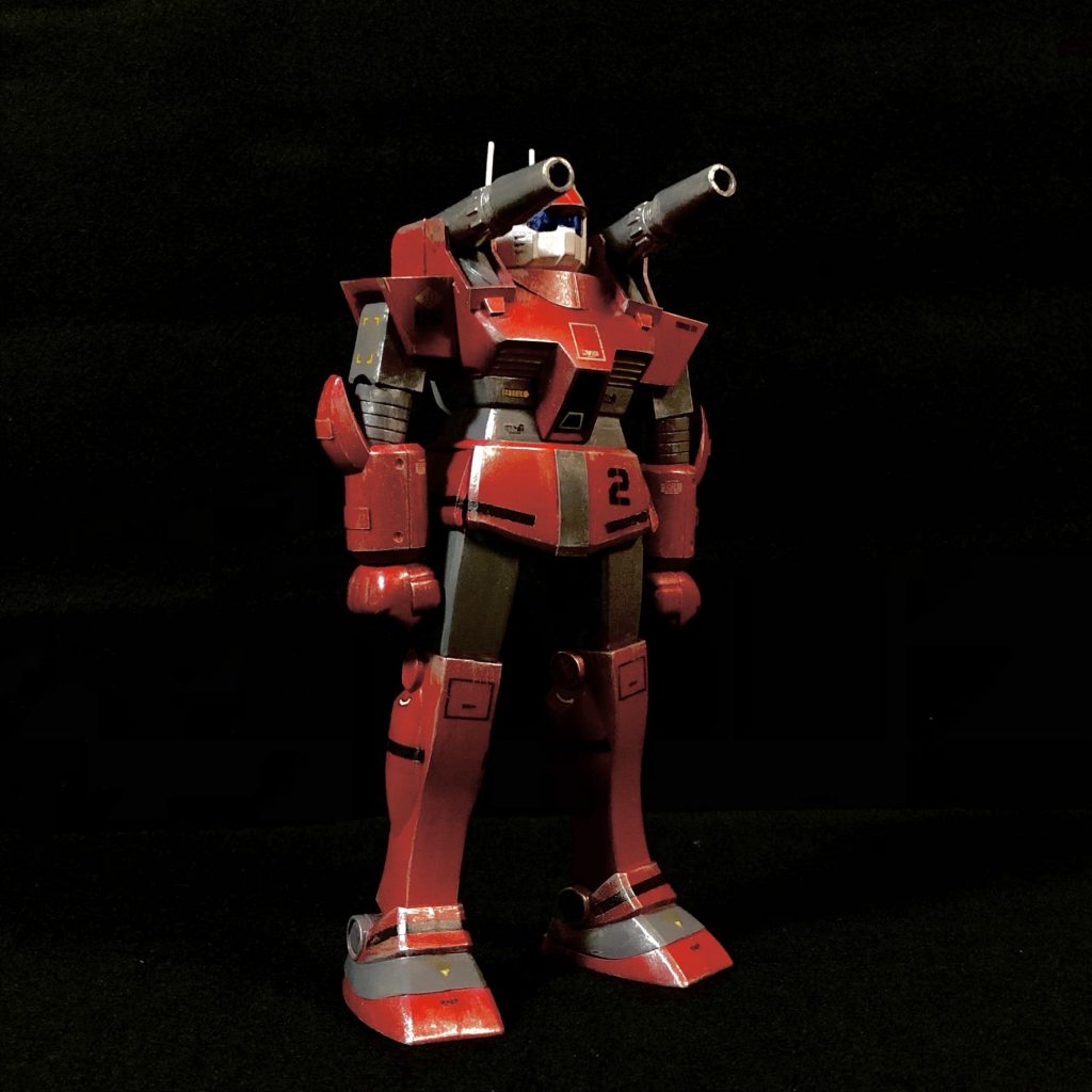 旧キット1/100｢プロトタイプGMキャノン」–5枚目/制作者：GORO55