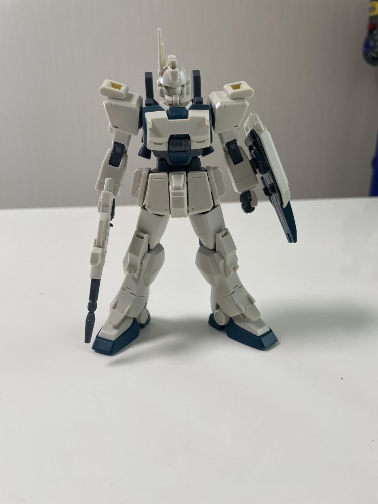 首と腰を延長した時点