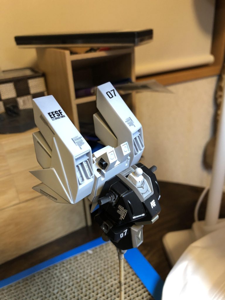 自作しましたバックパック両サイドです。