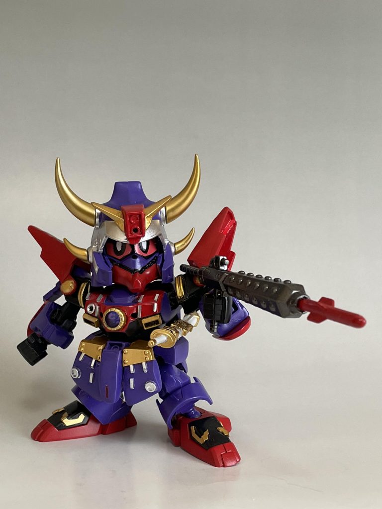 武器は鉄機武者のものをそのまま使っています。