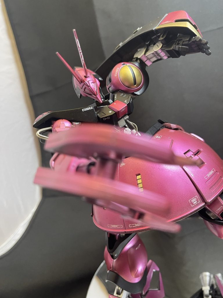 HG バウンドドック ゲーツ・キャバ専用機 オリジナルカラーリング全塗装、メタリック塗装、小改造)–4枚目/制作者：ゆーり(ロールシャッハ1号CV)