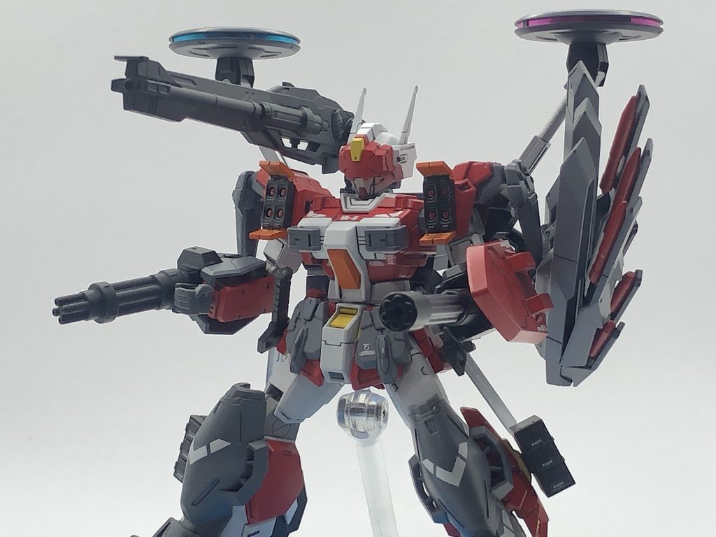 フルオープンアタック始めの問題の答えはヘビーアームズでした！今回主に使用したのは前回同様ジェミナスの拡張キットです。