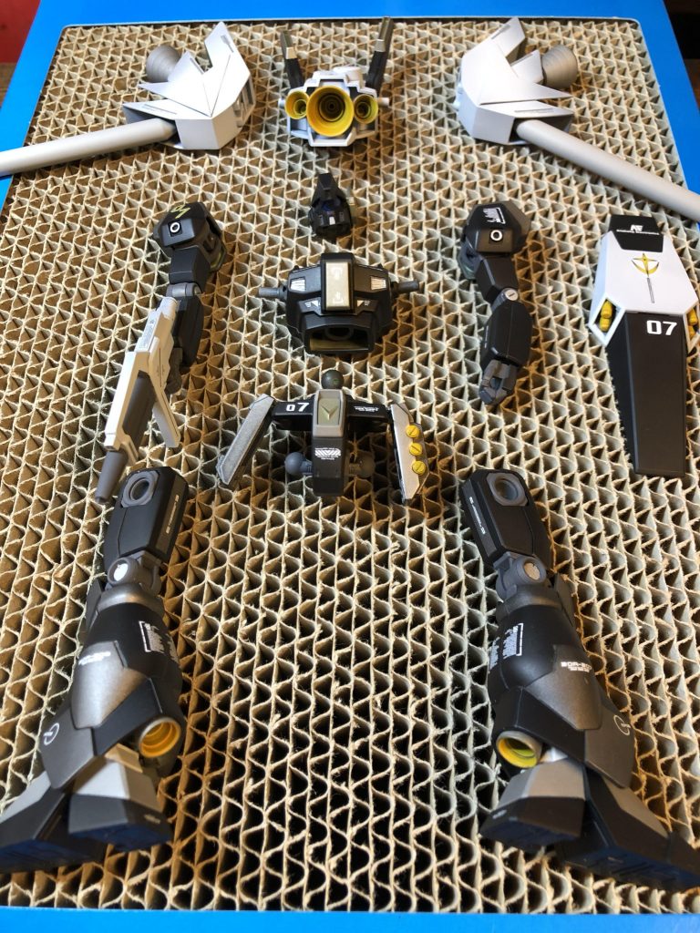 やはり、最終組み立て瞬間のドキドキはたまりません。