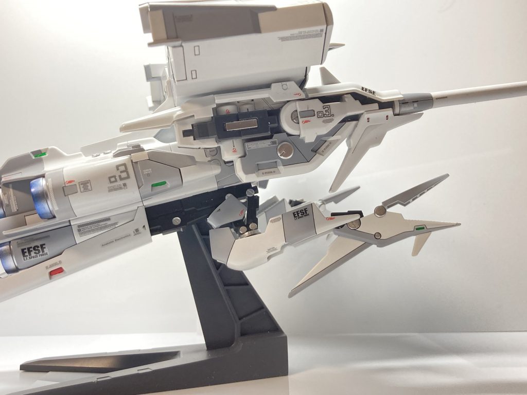 かなり気合を入れた側面元々真っ白！