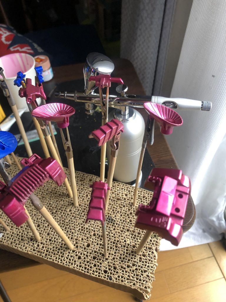 2-4 HGUC キュベレイ　蛍光パールメタリックキャンディー全部乗せ–5枚目/制作者：ましひこ