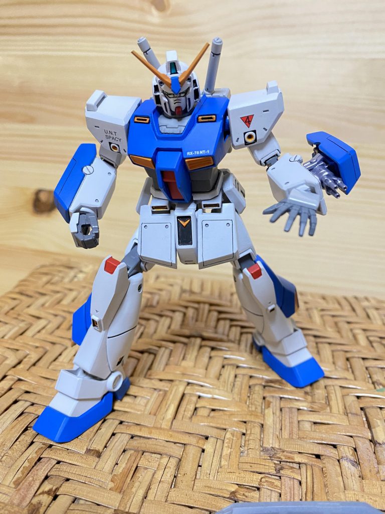 少しポーズ。センスの崩壊。