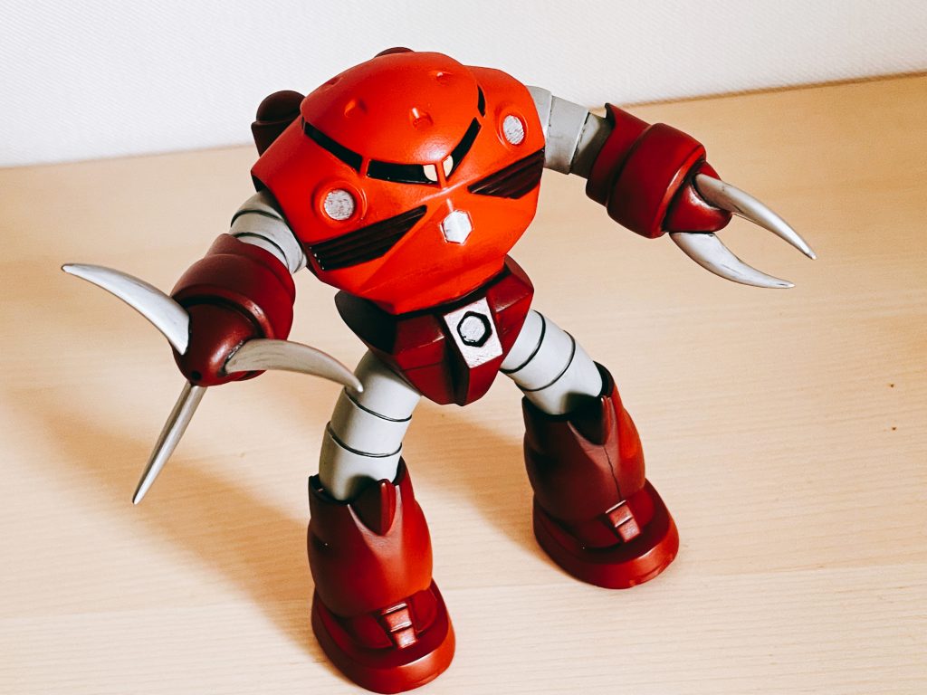 旧キットは難しいところ沢山あるけど、安いし、パーツ数が少ない!そして懐かしさとかわいさが共存していいですね。