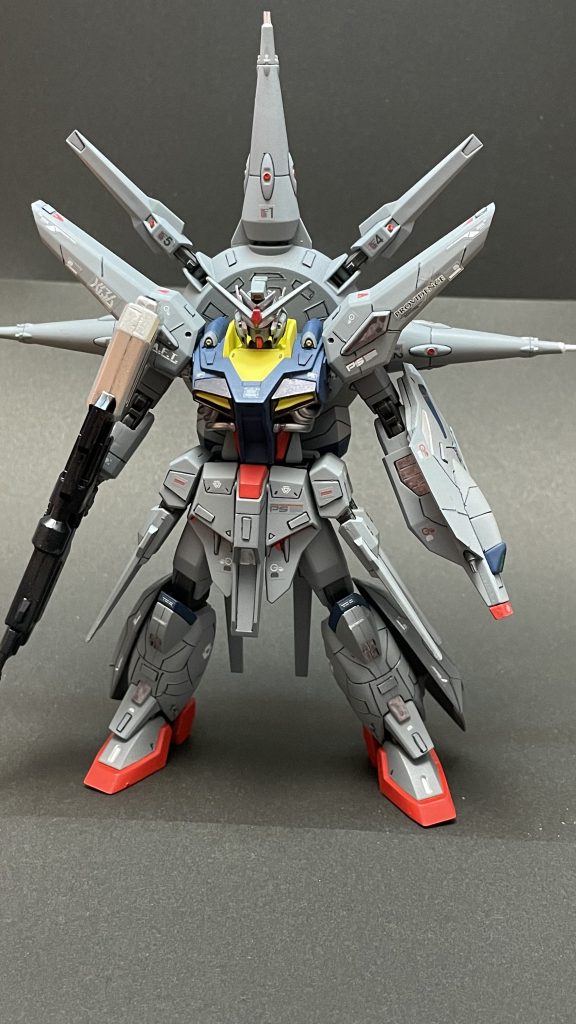 たまたま家電量販店でゲットしたHGプロヴィデンスをリヴァイブしました