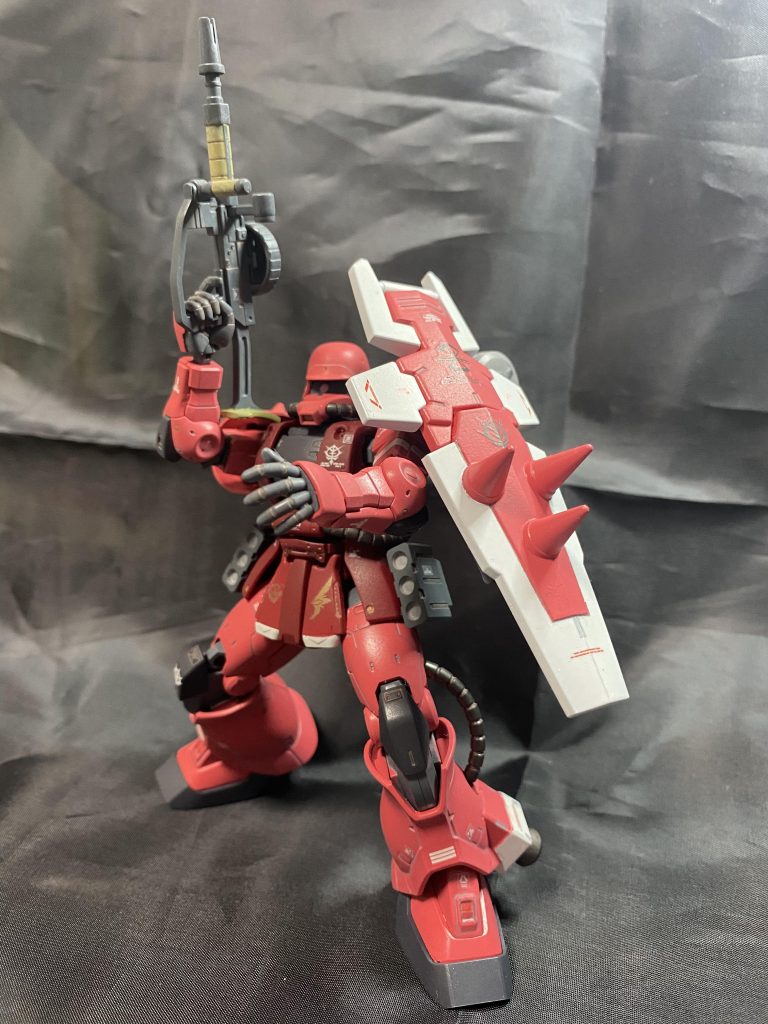 上空威嚇射撃!