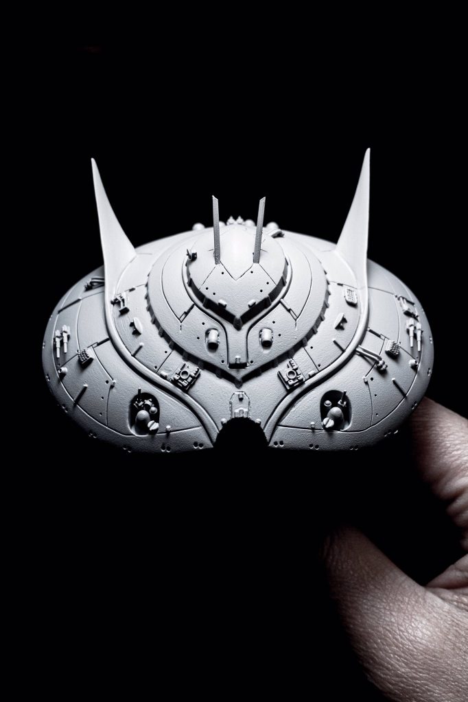 細かいディティールパーツをくっつけてそれっぽくなってきました。あ、これはかっこよくなりそう。