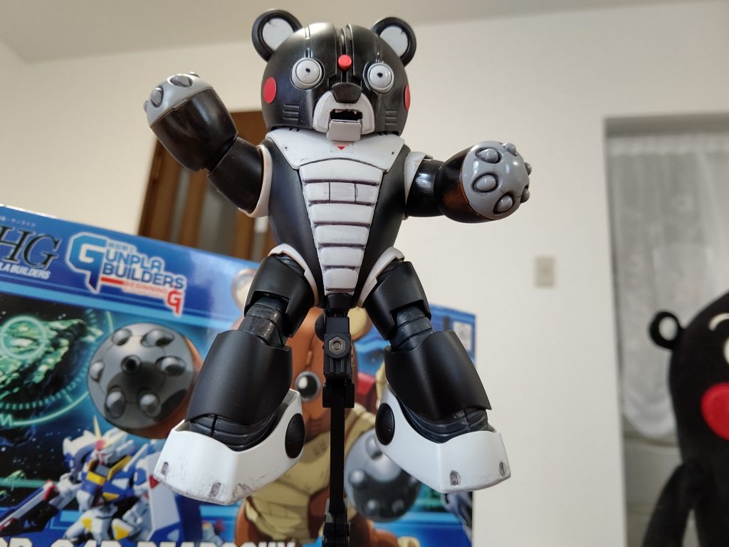 ちょっと顔が怖い。🥲