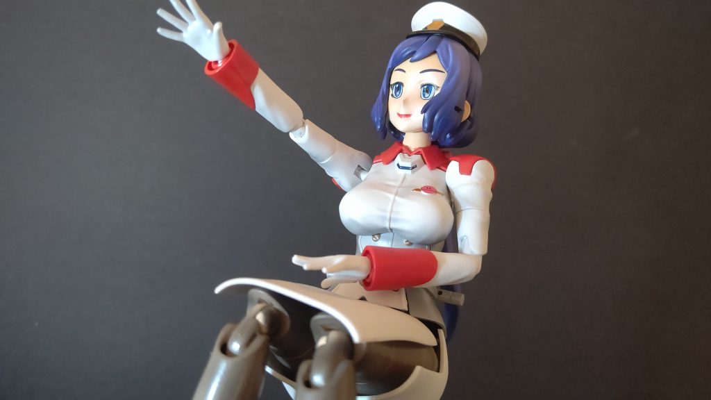 艤装をパージして司令官っぽく。