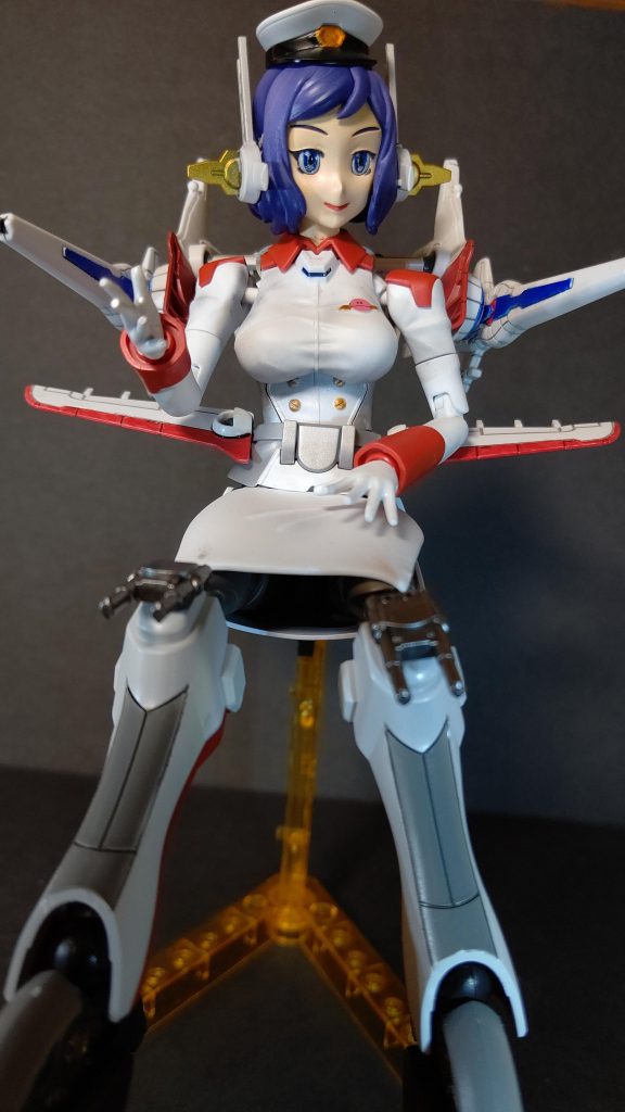 アークエンジェルモードを正面から。