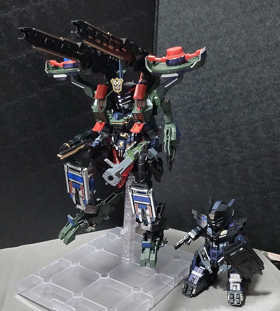 部下であるヴェルデバスター隊員と共に今日もシティの平和を守る為に悪と戦う。