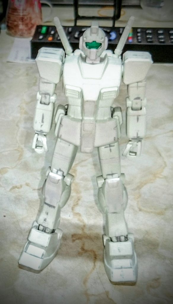 塗装前の画像です！塗装してしまうとベースがFGガンダムとはわかりませんね(ToT)