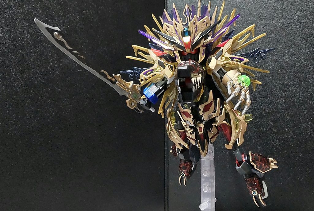 当然スタンド対応も出来るようにしてますので、空中戦等のポーズも取れます。