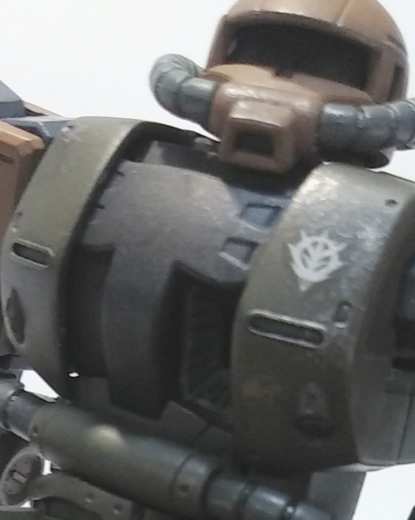 コクピットハッチを開けてますが、分かりにくい。