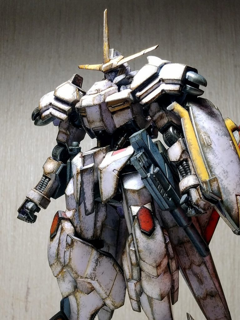 ローアングルからのワンショット。MSは見上げてなんぼだと思うんですよね。