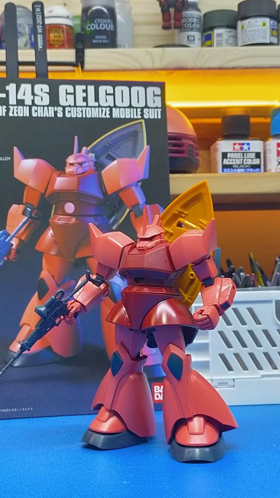 HG　シャアゲルを迷彩カラーに全塗装–2枚目/制作者：craftsMAN