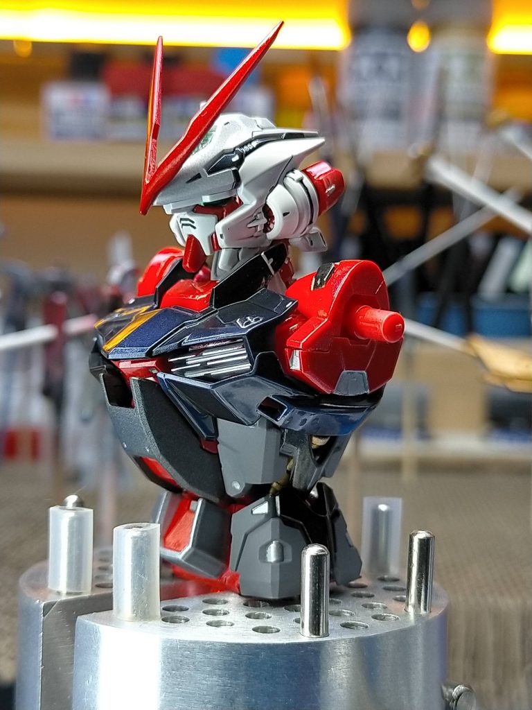 胸部はガイアカラー　プレミアム　プリズムブルーブラック