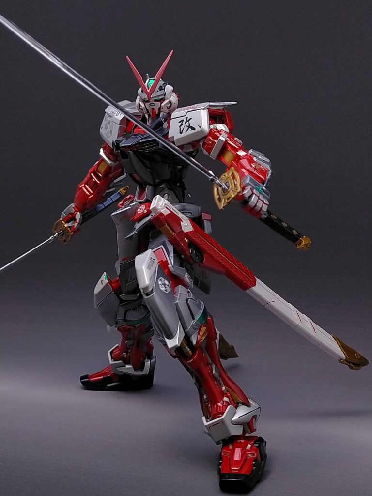 MGガンダム アストレイ レッドフレーム 全塗装光沢–5枚目/制作者：craftsMAN