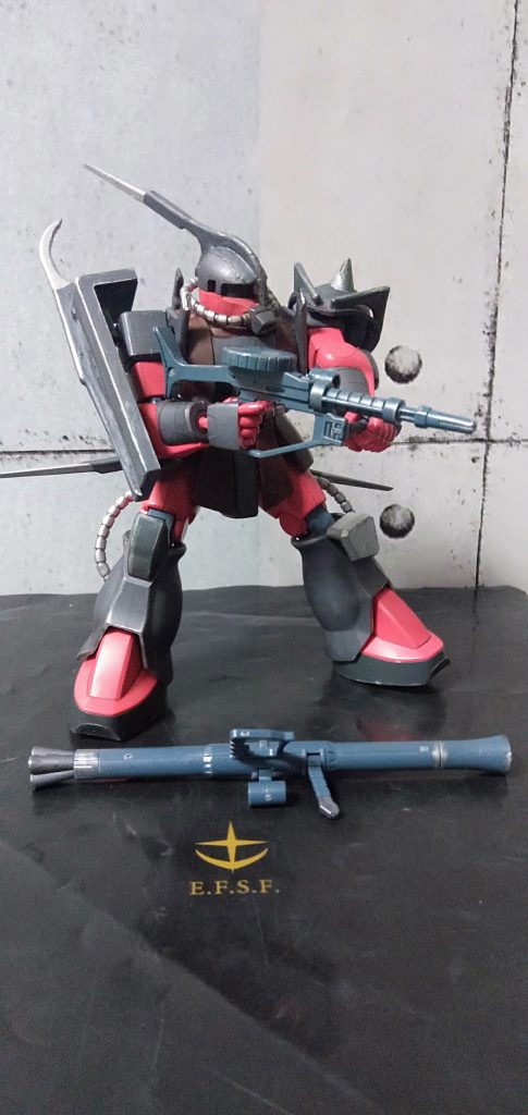 ミスターホビーのメタルカラー　アイアン　を筆塗り　職場の人から貰った塗料やっと使う事ができました！