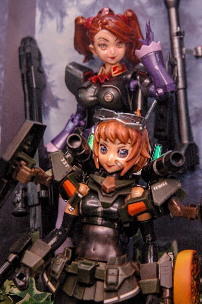 満を持してレギュレーション対応版？リックド・ギャン子＆コマンドなフミナさんお披露目デス(笑)–2枚目/制作者：gtarou