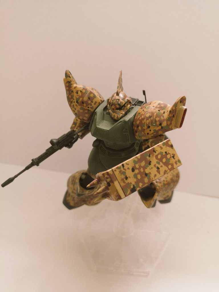 ミキシングすることで劇中のマッシブな体型を再現できたと思います。