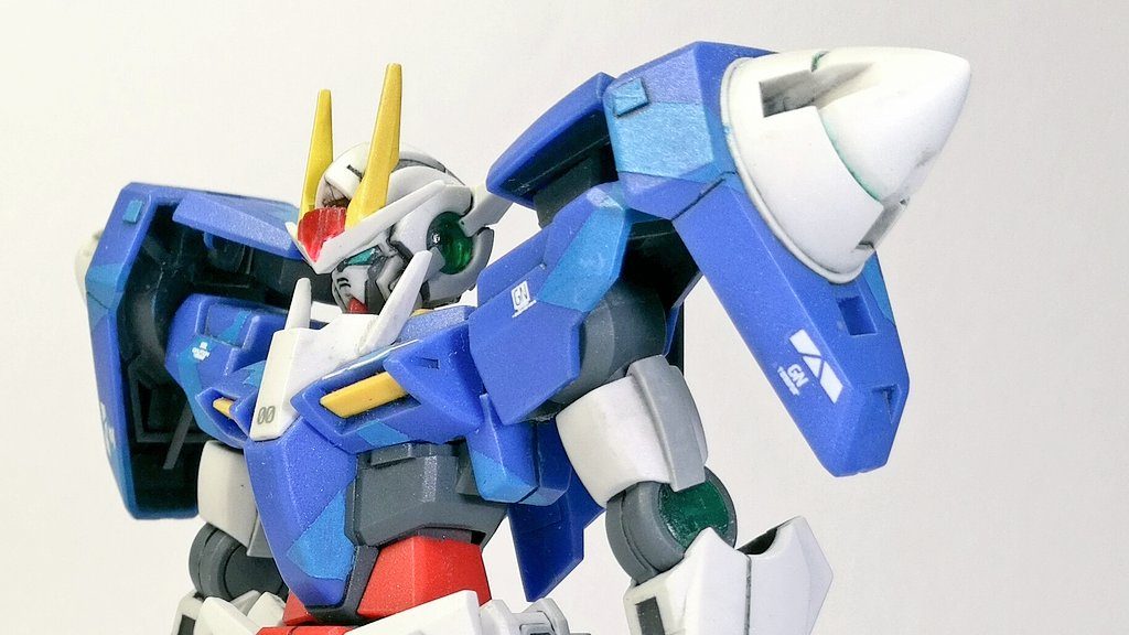 迷彩デザインは気に入ってます刹那機なので、もっと綺麗に仕上げたかった　いつかまた作りたいです