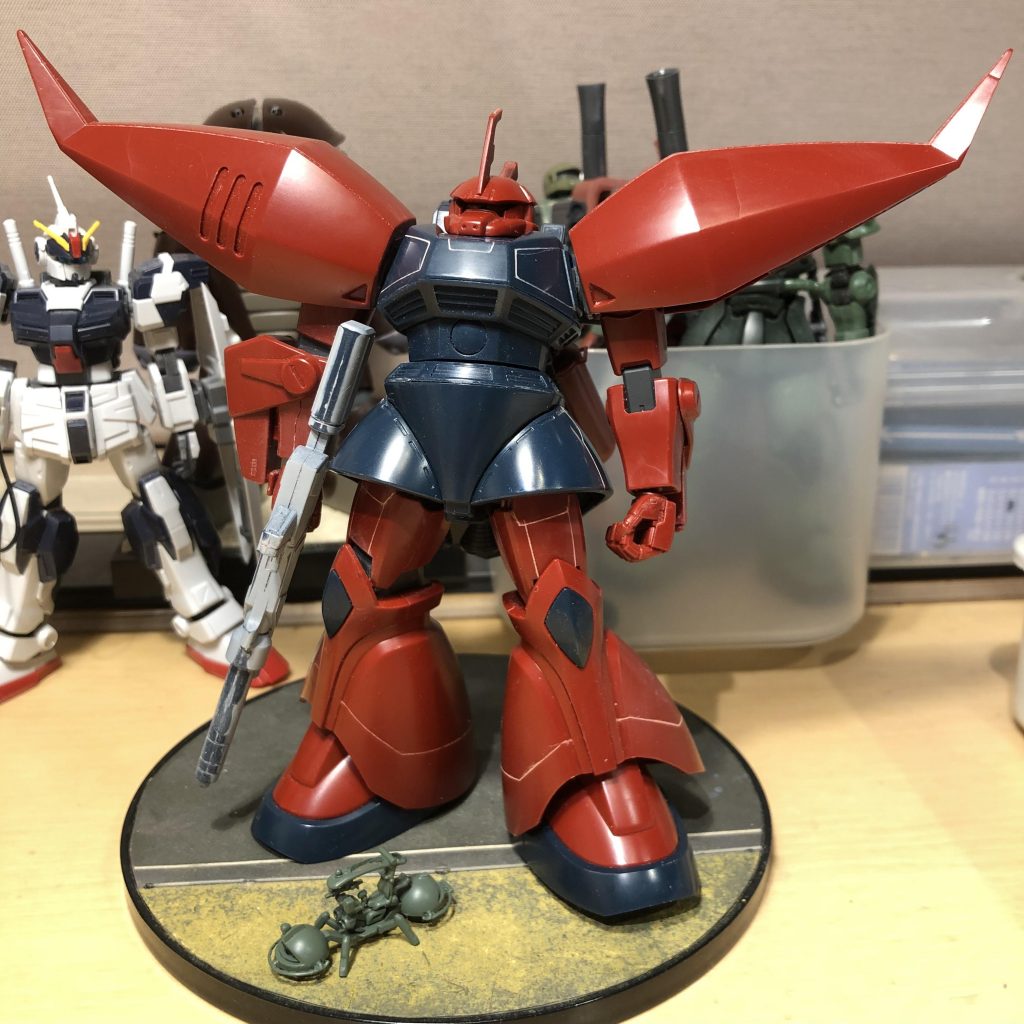 制作中の様子。